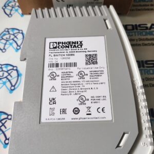 1008N El Phoenix Contact FL SWITCH 1008N (código de artículo 1085256) es un switch (conmutador) Ethernet industrial no gestionado diseñado para una comunicación de red fiable en entornos industriales severos Y COMERCIALIZADO POR JOISA ELECTRONICS SAC PROVEEDOR LIMA PERU