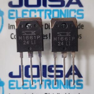 M1661P El TM1661P (o M1661P) es un triac de 16 amperios fabricado por Sanken Electric, encapsulado en un formato TO-3P. Este componente electrónico de potencia está diseñado para alta fiabilidad en control de AC. Se utiliza comúnmente en aplicaciones que requieren conmutación de corriente robusta y comercializado por joisa electronics sac proveedor LIMA PERU