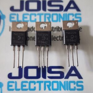 MAC228 El MAC228 es un triac de silicio bidireccional (tiristor) de 8A diseñado para el control de ondas completas en cargas de CA, ideal para aplicaciones industriales y de consumo como motores, calentadores y electrodomésticos. Empaquetado comúnmente en TO-220AB, maneja voltajes de bloqueo ( ) de 200V a 800V Y COMERCIALIZADO POR PROVEEDOR JOISA ELECTRONICS SAC LIMA PERU