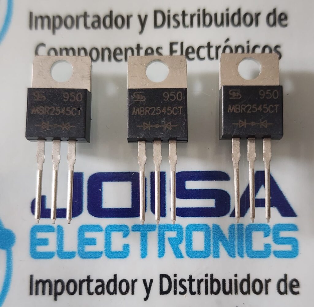 MBR2545CT DIODO SCHOTTKY 30A 45V TO-220AB – JOISA ELECTRONICS