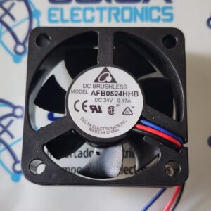 AFB0524HHB El AFB0524HHB es un ventilador axial de alto rendimiento fabricado por Delta Electronics. Está diseñado para aplicaciones de enfriamiento en equipos electrónicos e industriales que requieren un flujo de aire constante en un tamaño compacto Y COMERCIALIZADO POR JOISA ELECTRONICS SAC PROVEEDOR LIMA PERU