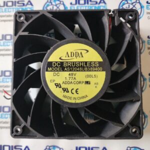 AS12048UB389400 ElAS12048UB389400 es unVentilador axial sin escobillas de CC de alto rendimientoFabricado por ADDA Corporation . Está diseñado específicamente para aplicaciones exigentes de refrigeración en la industria, las telecomunicaciones y los centros de datos Y ES COMERCIALIZADO POR JOISA ELECTRONICS SAC PROVEEDOR LIMA PERU