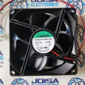 PF92251B1-000U-A99 VENTILADOR SUNON PF92251B1-000U-A99 es unVentilador axial de refrigeración de alto rendimiento de 12 V CCSe utiliza habitualmente en aplicaciones industriales como servidores, sistemas de telecomunicaciones y dispositivos médicos. Si bien algunos distribuidores importantes consideran que este modelo específico está obsoleto , el Sunon PF92251B1-1000U-A99 lo reemplaza directamente y se comercializa en JOISA ELECTRONICS SAC PROVEEDOR lima PERU