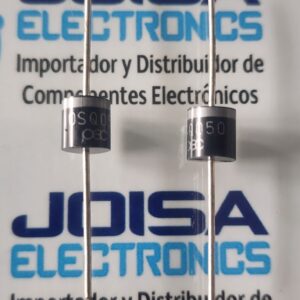 10SQ050 El 10SQ050 es undiodo rectificador de barrera SchottkyEstá diseñado principalmente para aplicaciones de alta corriente, como la protección de derivación de células fotovoltaicas (solares) , convertidores CC-CC y protección contra polaridad inversa Y SE COMERCIALIZA POR JOISA ELECTRONICS SAC PROVEEDOR LIMA PERU