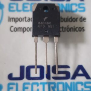 G40N60UFD G40N60UFD Es un IGBT (transistor bipolar de puerta aislada) ultrarrápido 40A 600V Y SE COMERCIALIZA EN JOISA ELECTRONICS SAC PROVEEDOR LIMA PERU