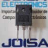 G4PF50W El G4PF50W (o IRG4PF50W) es un transistor bipolar de puerta aislada (IGBT) de alta potencia y 900V de International Rectifier (ahora Infineon), encapsulado en TO-247. Optimizado para soldadura y fuentes conmutadas ( ), ofrece bajas pérdidas por conmutación ( ) hasta 100kHz, ideal para aplicaciones de alta eficiencia Y SE COMERCIALIZA EN JOISA ELECTRONICS SAC PROVEEDOR LIMA PERU