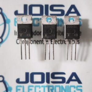 S0315L El S0315L es un tiristor (SCR) fabricado por la marca Teccor Electronics (ahora Littelfuse ). Está aislado a bajo voltaje ( ) y alta corriente ( ) para gobernar el país Y SE COMERCIALIZA EN JOISA ELECTRONICS SAC PROVEEDOR LIMA PERU