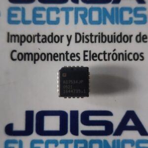 El AD7534JP es un convertidor digital a analógico (DAC) de 14 bits fabricado por Analog Devices. Este componente destaca por ser monolítico, utilizar tecnología LC²MOS y estar diseñado para ser directamente compatible con microprocesadores mediante una interfaz paralela Y SE COMERCIALIZA EN JOISA ELECTRONICS SAC PROVEEDOR LIMA PERU