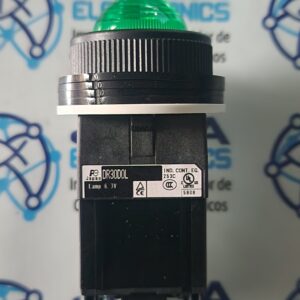 AR9T511-M-DR30D0L AR9T511-M-DR30D0L se refiere a unConjunto de componentes eléctricos industriales fabricado por Fuji Electric , que consta de una luz piloto/lámpara indicadora de 30,5 mm (DR30D0L) junto con una unidad transformadora de aislamiento reductora (AR9T511-M) Y SE DISTRIBUYE EN JOISA ELECTRONICS SAC PROVEEDOR LIMA PERU