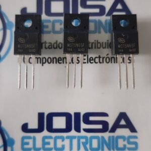 MOT5N65F El MOT5N65F es un transistor de potencia de tipo MOSFET de canal N diseñado para aplicaciones de alta eficiencia y conmutación rápida. Es fabricado principalmente por Guangdong Inmark Electronics Co., Ltd Y SE COMERCIALIZA EN JOISA ELECTRONICS SAC PROVEEDOR LIMA PERU