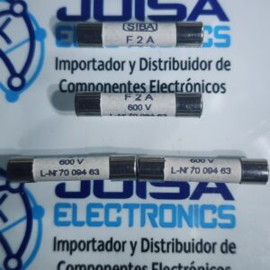 70.094.63 El código 7009463.2 corresponde a un fusible cilíndrico miniatura de alta capacidad de ruptura fabricado por la marca alemana SIBA 2AMP Y SE COMERCIALIZA EN JOISA ELECTRONICS SAC PROVEEDOR LIMA PERU