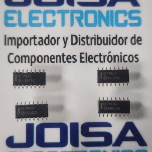 74HC138AG El 74HC138AG es un circuito integrado de alta velocidad CMOS [5.6] que funciona como un decodificador y demultiplexor de 3 a 8 líneas [5.6]. Convierte 3 entradas binarias en 8 salidas activas en nivel bajo y se comercializa en JOISA ELECTRONICS SAC PROVEEDOR LIMA