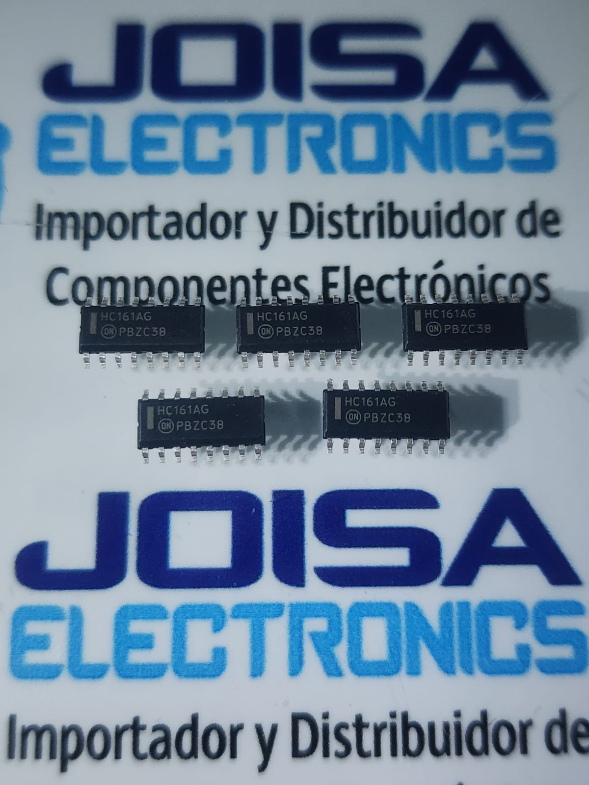 74HC161AG El MC74HC161ADG es un contador binario preajustable de 4 bitsEl contador de bits Tahua es un circuito integrado desarrollado por OnSemi (anteriormente ON Semiconductor). Este chip utiliza tecnología CMOS de puerta de silicio de alto rendimiento para lograr velocidades más altas y un menor consumo de energía (corriente) Yy se comercializa en JOISA ELECTRONICS SAC PROVEEDOR LIMA PERU