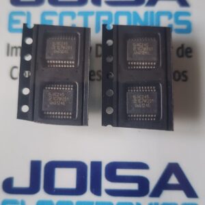 74HC245 El 74HC245 es un circuito integrado de transceptor de bus octal bidireccional. Diseñado con tecnología CMOS, permite la transferencia de datos de 8 bits entre dos buses. Funciona entre 2 V y 6 V y cuenta con salidas de 3 estados (triestado) para aislar los buses y evitar conflictos y se comercializa en JOISA ELECTRONICS SAC PROVEEDOR LIMA PERU