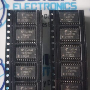 74HC273D El 74HC273D es un circuito integrado de alta velocidad CMOS que funciona como un FF (Flip-Flop) tipo D óctuple (de 8 bits) disparado por flanco positivo con reinicio maestro (Master Reset) común. Viene en un encapsulado de montaje superficial SOIC-20 (SO-20 / SOT163-1) y se comercializa en JOISA ELECTRONICS SAC PROVEEDOR LIMA PERU