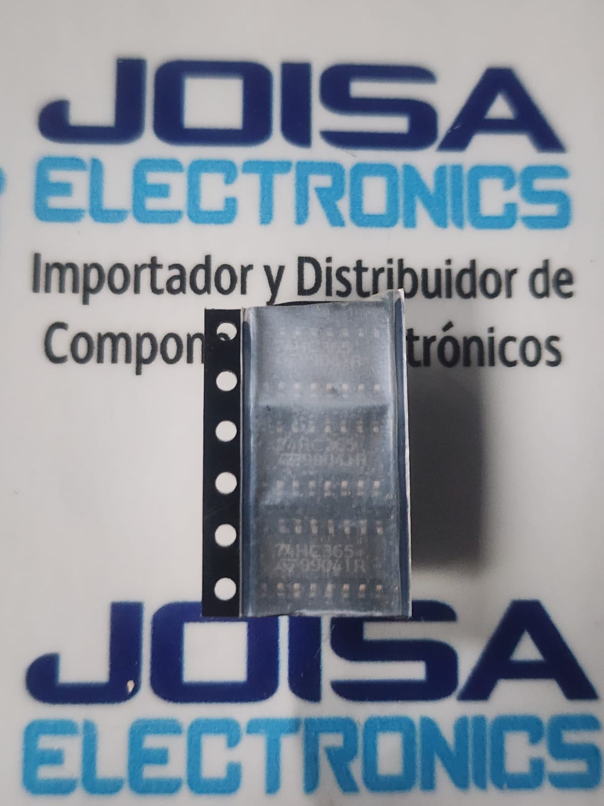 74HC365 El 74HC365 es un circuito integrado de alta velocidad basado en tecnología CMOS. Funciona como un buffer/driver de línea séxtuple (hexagonal) de tres estados (3-state) y no inversor. y se comercializa en JOISA ELECTRONICS SAC PROVEEDOR LIMA PERU
