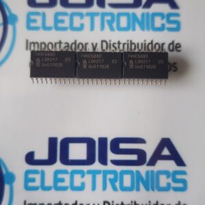 74HC688D El 74HC688D es un circuito integrado de lógica CMOS de alta velocidad que funciona como un comparador de magnitud (o identidad) de 8 bits. Compara bit por bit dos palabras binarias o BCD de 8 bits (usualmente etiquetadas como P y Q, o A y B) e indica si son exactamente iguales. La letra "D" al final de su nomenclatura especifica que viene en un encapsulado de montaje superficial SOIC-20 (SO20) de cuerpo ancho (7.5 mm) y se distruye en JOISA ELECTRONICS SAC PROVEEDOR LIMA PERU
