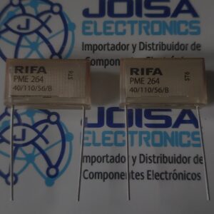 PME264NE5470MR30 El código PME264NE5470MR30 representa un condensador de seguridad de papel metalizado de alto rendimiento fabricado por la marca KEMET (parte del YAGEO Group). Está diseñado específicamente para la supresión de interferencias electromagnéticas (EMI/RFI) en aplicaciones de filtrado de línea donde se requiere la máxima seguridad frente a sobretensiones DE 0.047 µF (equivalente a 47 nF). Y SE COMERCIALIZA EN JOISA ELECTRONICS SACX PROVEEDOR LIMA PERU