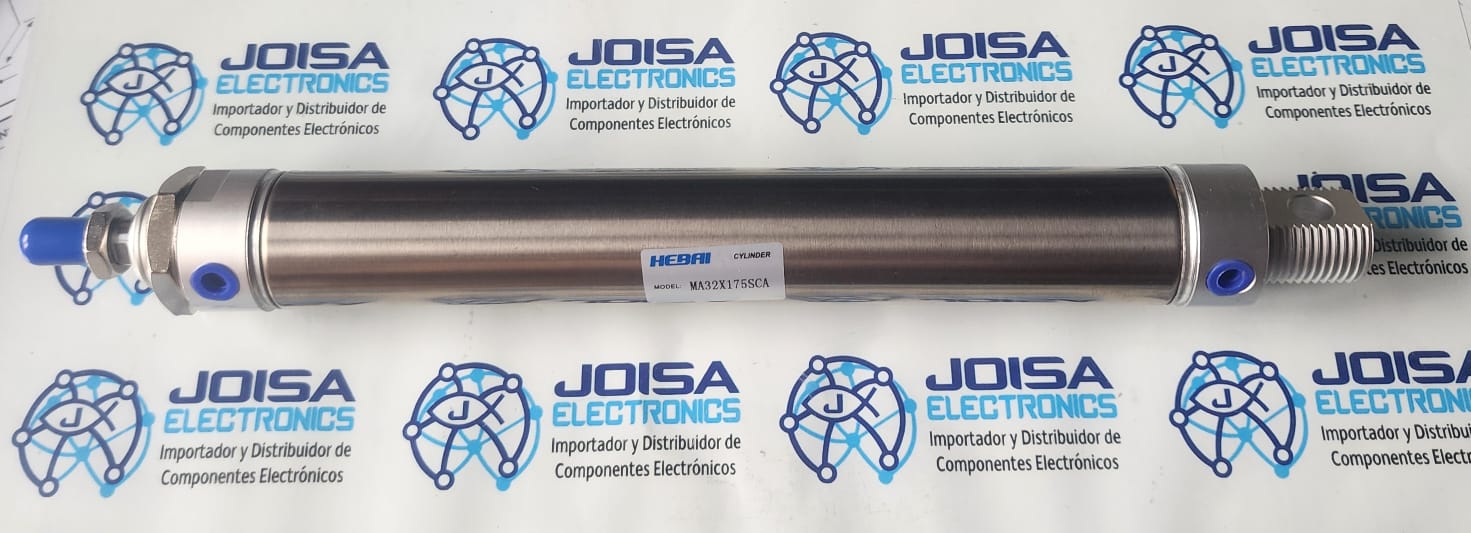 MA32X17SCA El MA32X17SCA es un mini cilindro neumático utilizado principalmente en automatización industrial y maquinaria independiente. Cada elemento de este código significa y se comercializa en JOISA ELECTRONICS SAC PROVEEDOR LIMA PERU