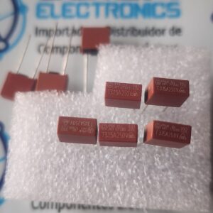 T3.15A 250V El fusible T3.15A 250V rectangular radial (comúnmente perteneciente a series como la 392 o TE5 de fabricantes como Littelfuse) es un componente de protección electrónica diseñado para montaje directo en placas de circuito impreso (PCB) mediante agujeros pasantes (Through-Hole) y se comercializa en JOISA ELECTRONICS SAC PROVEEDOR LIMA PERU