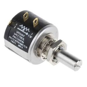 534-1-1-102 El componente 534-1-1-102 de Vishay / Spectrol es un potenciómetro de precisión multivuelta bobinado de alambre diseñado para aplicaciones industriales y de control electrónico de alta exactitud 1K 2W 1 VULETAS Y SE COMERCIALIZA EN JOISA ELECTRONICS SAC PROVEEDOR LIMA PERU