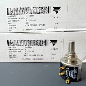 El componente 534-1-1-104 VISHAY (también conocido como Vishay Spectrol) es un potenciómetro de precisión multivuelta bobinado ampliamente utilizado en sistemas de control industrial y equipos médicos 100K 2W 10 VUELTAS se encuentra comercializado por JOISA ELECTRONICS SAC PROVEEDOR LIMA PERU