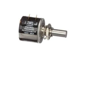 El 534-1-1-501 VISHAY / SPECTROL es un potenciómetro rotatorio de precisión multivuelta (10 vueltas) con una resistencia de 500 Ohmios y una potencia nominal de 2W. Pertenece a la prestigiosa serie 534 de Vishay Spectrol, diseñada con tecnología bobinada (wirewound) para ofrecer un control fino y alta estabilidad en entornos industriales 500OHM 2W y se comercializa en JOISA ELECTRONICS SAC PROVEEDOR LIMA PERU