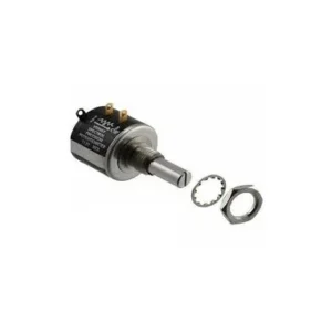 El 534-1-1-502 de VISHAY Spectrol es un potenciómetro rotatorio de precisión multivuelta (10 vueltas) de alta confiabilidad, diseñado principalmente para sistemas de control industrial. Su bobinado interno de alambre (wirewound) y su larga vida útil de hasta un millón de ciclos lo hacen ideal para aplicaciones que exigen máxima exactitud, como equipos médicos, máquinas de soldar y sistemas de posicionamiento 5K 2W y se comercializa en JOISA ELECTRONICS SAC PROVEEDOR LIMA PERU