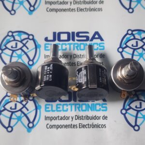 El código 534-11103 corresponde a un potenciómetro de precisión multivuelta de 10K Ohmios (10kΩ) de la reconocida marca Vishay Spectrol. Es un componente de alta gama ampliamente utilizado en la industria para el control preciso de maquinaria y equipos médicos 10k 2w y se comercializa en JOISA ELECTRONICS SAC PROVEEDOR LIMA PERU