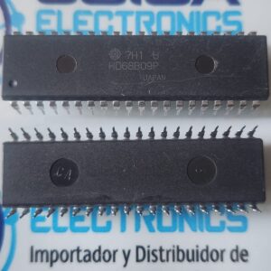 HD68B09P El HD68B09P es un microprocesador de 8 bits fabricado por Hitachi Semiconductor, el cual funciona como un clon directo y de alta velocidad del legendario Motorola MC6809. Lanzado originalmente a finales de la década de 1980, este componente destaca dentro de la arquitectura de la familia 6800 gracias a su excelente rendimiento en la ejecución de código estructurado y lenguajes de alto nivel. y se comercializa en JOISA ELECTRONICS SAC PROVEEDOR LIMA PERU