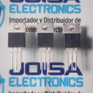 P80NF10 El componente P80NF10 (cuyo número de parte completo suele ser STP80NF10) es un transistor de potencia MOSFET de Canal N fabricado por STMicroelectronics. Utiliza la tecnología STripFET, diseñada específicamente para minimizar la capacitancia de entrada y la carga de la compuerta, lo que permite una conmutación eficiente en circuitos de alta potencia. y se comercializa en JOISA ELECTRONICS SAC PROVEEDOR LIMA PERU