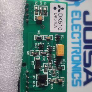 DK-510A El término DK510A (asociado frecuentemente al código de pieza BN634B836G51) se refiere principalmente a un componente electrónico híbrido (IC/Módulo PCB) fabricado por Mitsubishi Electric. A continuación se detallan sus características y usos principales: ⚙️ Función Principal y Aplicación • Uso en Servomotores y CNC: Es una tarjeta de circuito integrado híbrido utilizada en los sistemas de control numérico computarizado (CNC) y sistemas de automatización industrial de Mitsubishi Meldas. y se comercializa en JOISA ELECTRONICS SAC PROVEEDOR LIMA PERU
