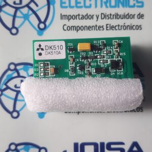 DK-510A El término DK510A (asociado frecuentemente al código de pieza BN634B836G51) se refiere principalmente a un componente electrónico híbrido (IC/Módulo PCB) fabricado por Mitsubishi Electric. A continuación se detallan sus características y usos principales: ⚙️ Función Principal y Aplicación • Uso en Servomotores y CNC: Es una tarjeta de circuito integrado híbrido utilizada en los sistemas de control numérico computarizado (CNC) y sistemas de automatización industrial de Mitsubishi Meldas. y se comercializa en JOISA ELECTRONICS SAC PROVEEDOR LIMA PERU
