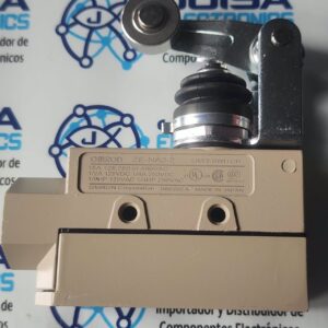 ZE-NA2-2 El ZE-NA2-2 es un interruptor de límite (limit switch) encapsulado de uso general fabricado por Omron Automation and Safety. Se utiliza ampliamente en la automatización industrial para el control de posición, la detección de presencia y la seguridad de maquinaria y se comercializa en JOISA ELECTRONICS SAC PROVEEDOR LIMA PERU